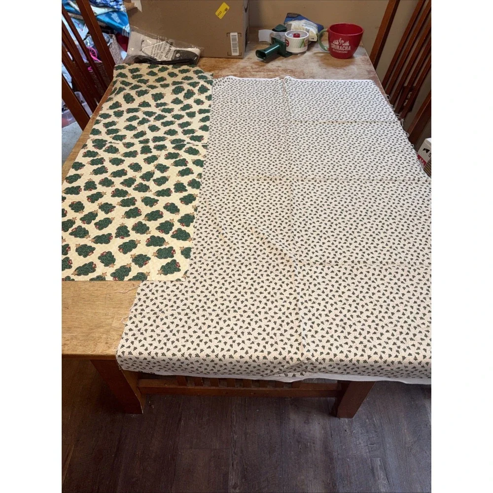 Vintage Cotton Quilting Fabric Lot